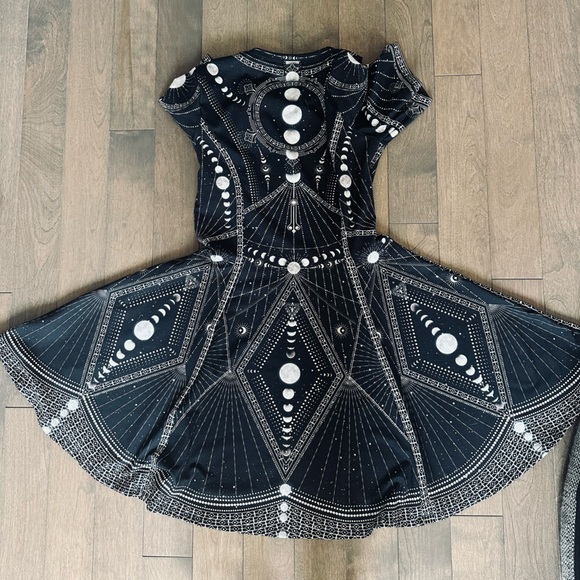 Blackmilk Moon Phases Evil Tee dress- Size S - Picture 4 of 5